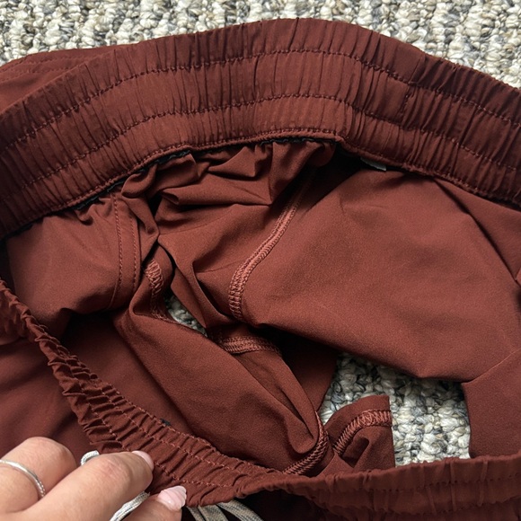 Vuori Women's Brick Red Athletic Shorts - Picture 8 of 8